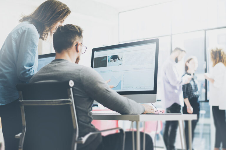 Coworking,Process,,Designers,Team,Working,Modern,Office