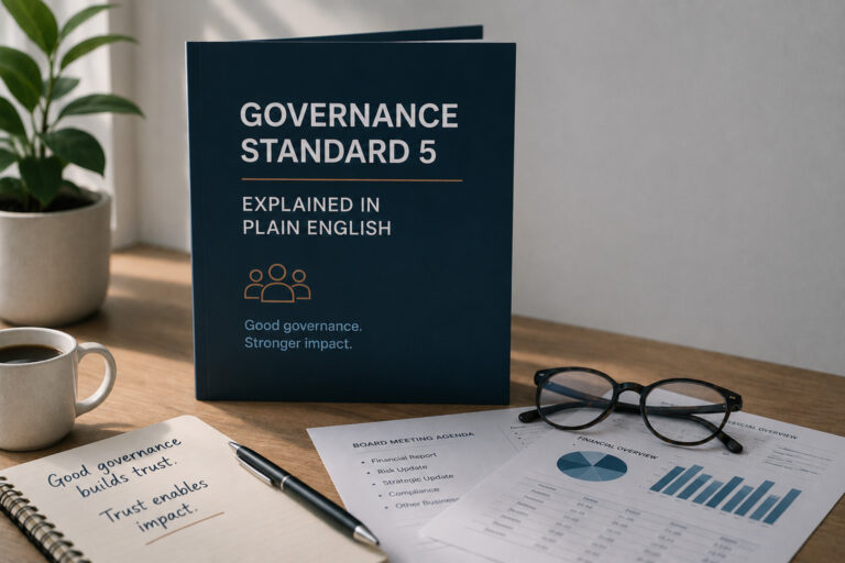Governance Standard 5 explained in plain English